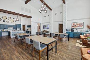 Newly renovated clubhouse